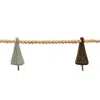 Houzbling Tree And Bead Garland (set Of 2) 5.5'l Wood/plastic