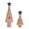 Houzbling Tree (set Of 2) 6"h, 9"h Iron/wood