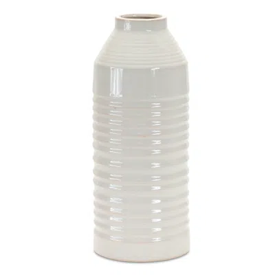 Houzbling Vase 14"h Terra Cotta In Brown
