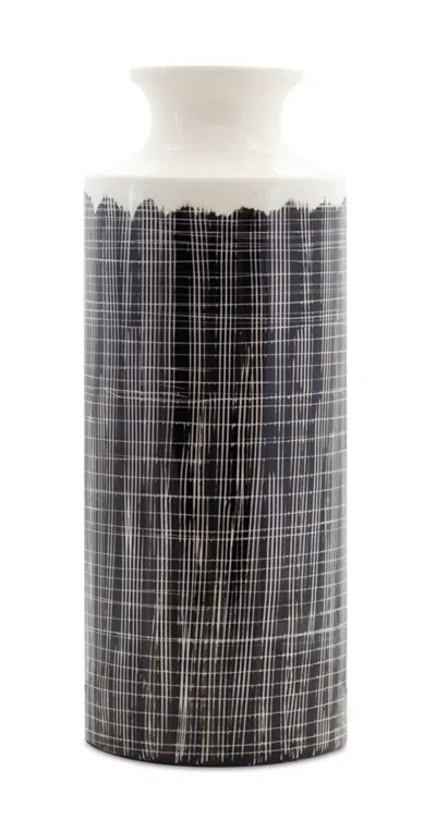 Houzbling Vase 19.25"h Terra Cotta In Black