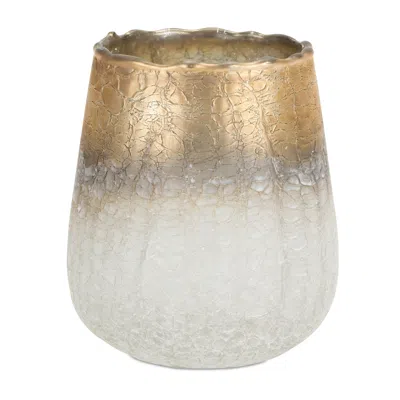Houzbling Vase 5"d X 6"h Glass