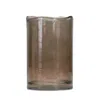 Houzbling Vase 5"d X 8"h Glass