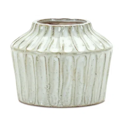 Houzbling Vase 5"h Terra Cotta In Transparent