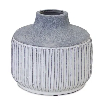 Houzbling Vase 6.5"d X 6"h Terra Cotta In Multi
