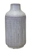 Houzbling Vase 6"d X 12.25"h Terra Cotta