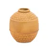 Houzbling Vase 10"h Terra Cotta