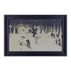 Houzbling Vintage Skier Frame 18"l X 12"h Mdf/paper