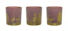 Houzbling Votive Holder (set Of 3) Pvc Box 3"h Glass