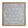 Houzbling Wall Art (set Of 2) 19.5"sq Wood/paper
