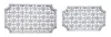 Houzbling Wall Hanging (set Of 2) 27.25"l X 16"h, 33.25"l X 18.75"h Wood
