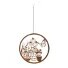Houzbling Wall Plaque (3 Layers) 16"d Metal