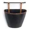 Houzbling Wall Pocket (set Of 2) 11.5"l X 12"h Iron