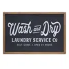 Houzbling Wash And Dry Laundry Sign 18.25"l X 12"h Mdf/wood