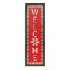 Houzbling Welcome Sign 9.5"l X 31.5"h Mdf