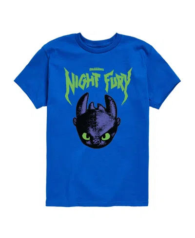 How To Train Your Dragon Kids' Boys' 8-20 Short-sleeve T-shirt In Blue