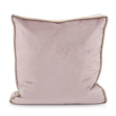 Howard Elliott 20 Gusseted Pillow  Bella - Down Insert In Rose