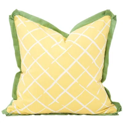 Howard Elliott 20" Throw Pillow Cover In Green