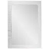 Howard Elliott Adoree 30"x40" Rectangular Mirror With 3d Mirror C
