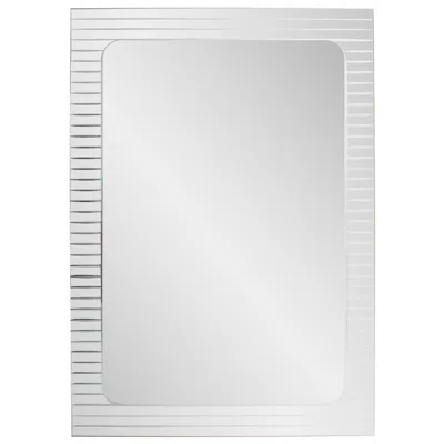 Howard Elliott Adoree 30"x40" Rectangular Mirror With 3d Mirror C