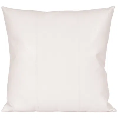Howard Elliott Avanti White 24" Square Decorative Pillow