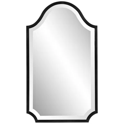 Howard Elliott Bosworth Brushed Black 16"x27" Shield Mirror
