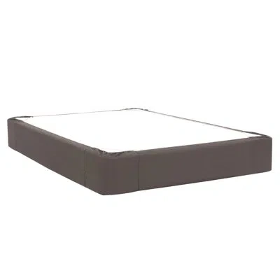 Howard Elliott Box Spring Cover In Sterling Charcoal