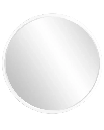 Howard Elliott Clare Round Mirror In Clear