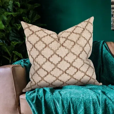 Howard Elliott Davida Kay Throw Pillow In Gold