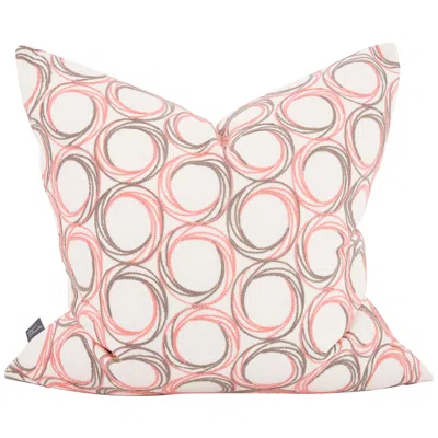 Howard Elliott Demo Coral 24" Square Decorative Pillow