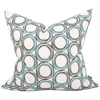 Howard Elliott Demo Indigo 24" Square Decorative Pillow