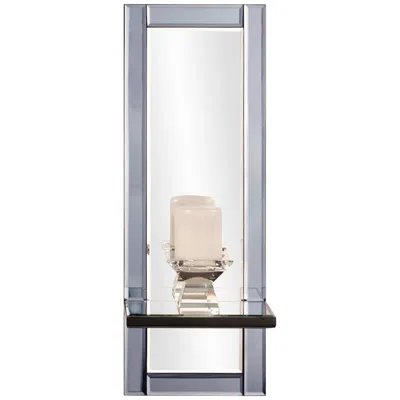 Howard Elliott Emerson 9" X 24" Mirror And Candleholder