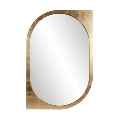 Howard Elliott Golden Klimt Oval Mirror