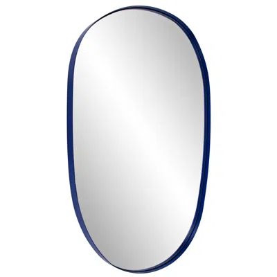 Howard Elliott Klein Royal Blue 30" X 42" Wall Mirror