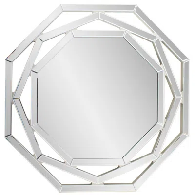 Howard Elliott Mirror-on-mirror Beveled Octogonal 34"x34" Frankli