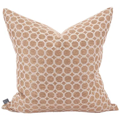 Howard Elliott Pyth Gold 24" Square Decorative Pillow