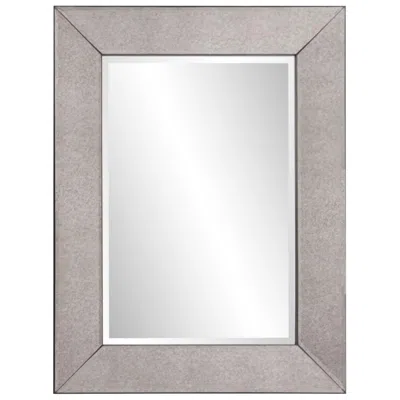 Howard Elliott Smokey Gray Rectangular 18"24" Antoni Vanity Mirro