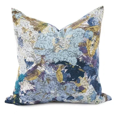 Howard Elliott Square Pillow Cover & Insert In Blue