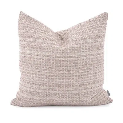 Howard Elliott Square Pillow Cover & Insert In Blush