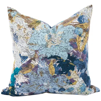 Howard Elliott Stanton Turquoise 20" Square Throw Pillow