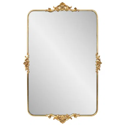 Howard Elliott Wanstead Park Gold 26" X 40" Rectangular Wall Mirror