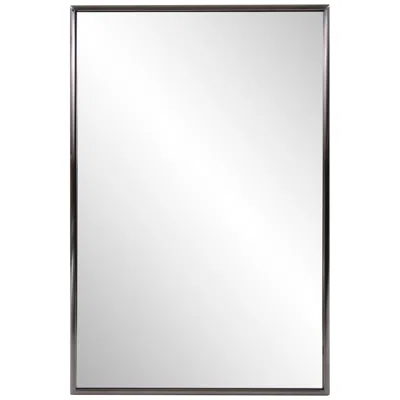 Howard Elliott Yorkville Titanium 24" X 36" Wall Mirror