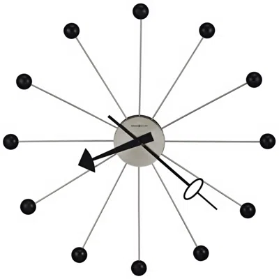 Howard Miller 42" Wide Retro Ball Ii Wall Clock
