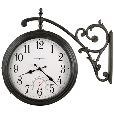 Howard Miller Luis 19 1/2" High Double Sided Wall Clock