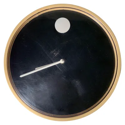 Pre-owned Howard Miller Vintage  'museum' Wall Clock By Nathan George Horwitt In Black