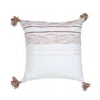 Howard's Honeycomb Weave Lumbar Pillow In Clay