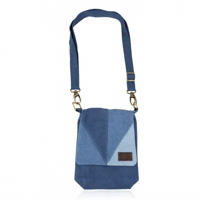 Howard's Women's Nikole Patchwork Denim Crossbody Bag In Blue