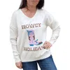 Howdy Hanny Holidays Sweater In White