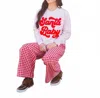 Howdy Hanny Santa Baby Sweatshirt In Light Pink