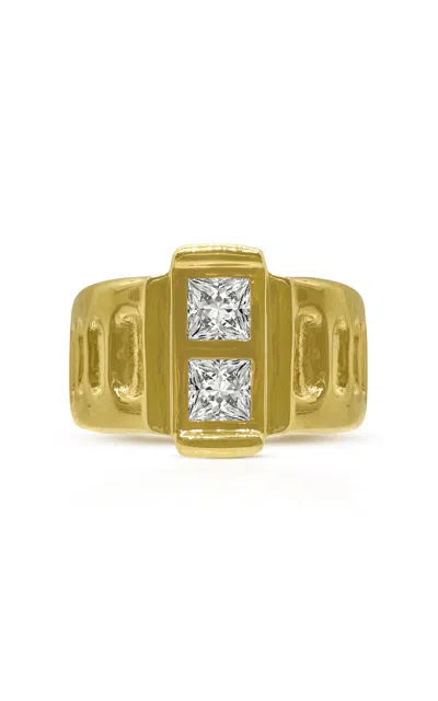 Howl 18k Yellow Gold Fontane Diamond Ring