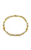 Howl 18k Yellow Gold Margot Seven Pearl Necklace